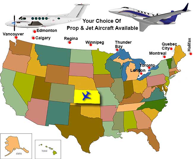 Kansas Charter Flight Directory